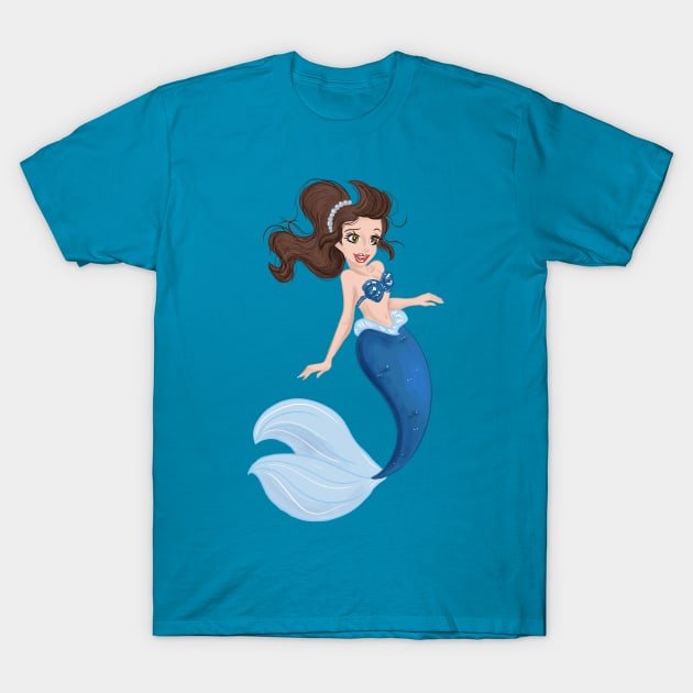 Mermaid Sister of Atlantica T-Shirt by OCDVampire